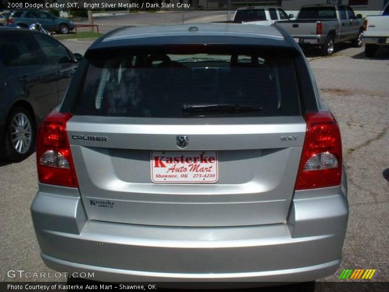 Bright Silver Metallic / Dark Slate Gray 2008 Dodge Caliber SXT