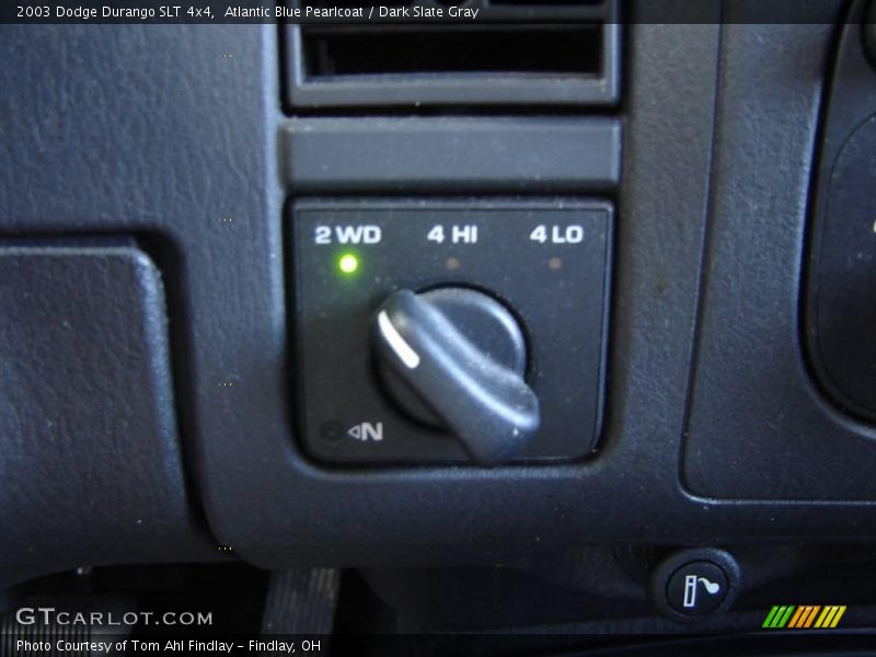 Atlantic Blue Pearlcoat / Dark Slate Gray 2003 Dodge Durango SLT 4x4