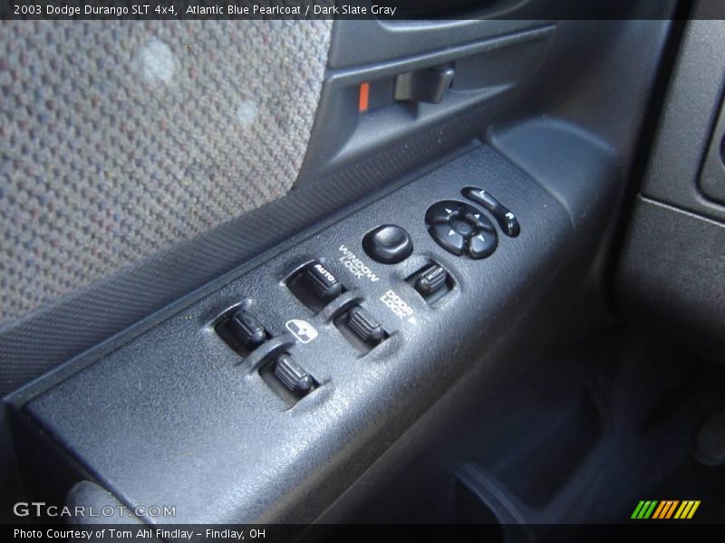 Atlantic Blue Pearlcoat / Dark Slate Gray 2003 Dodge Durango SLT 4x4