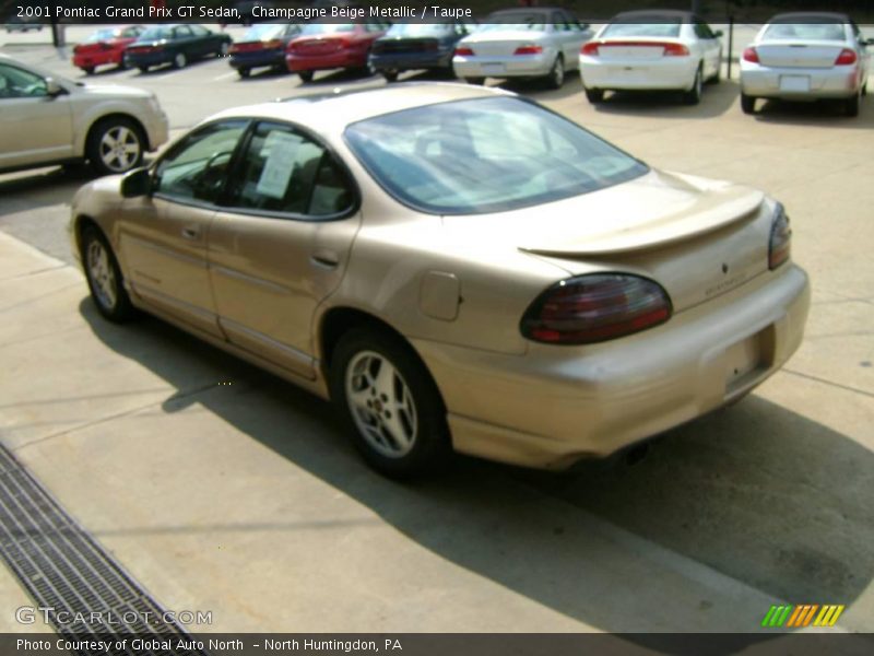 Champagne Beige Metallic / Taupe 2001 Pontiac Grand Prix GT Sedan