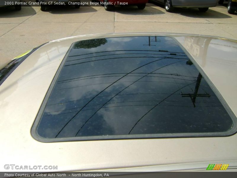 Champagne Beige Metallic / Taupe 2001 Pontiac Grand Prix GT Sedan