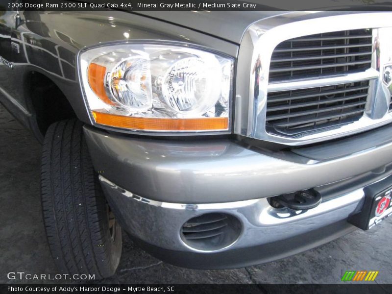 Mineral Gray Metallic / Medium Slate Gray 2006 Dodge Ram 2500 SLT Quad Cab 4x4