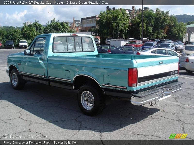  1995 F150 XLT Regular Cab Medium Calypso Green Metallic
