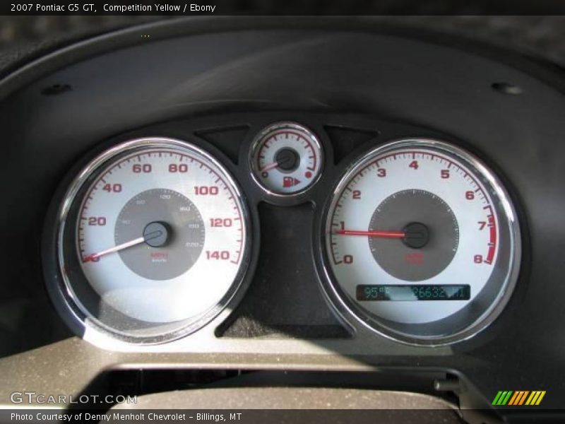 Competition Yellow / Ebony 2007 Pontiac G5 GT