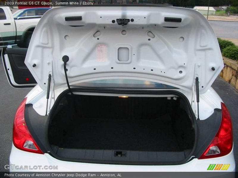 Summit White / Ebony 2009 Pontiac G6 GT Coupe