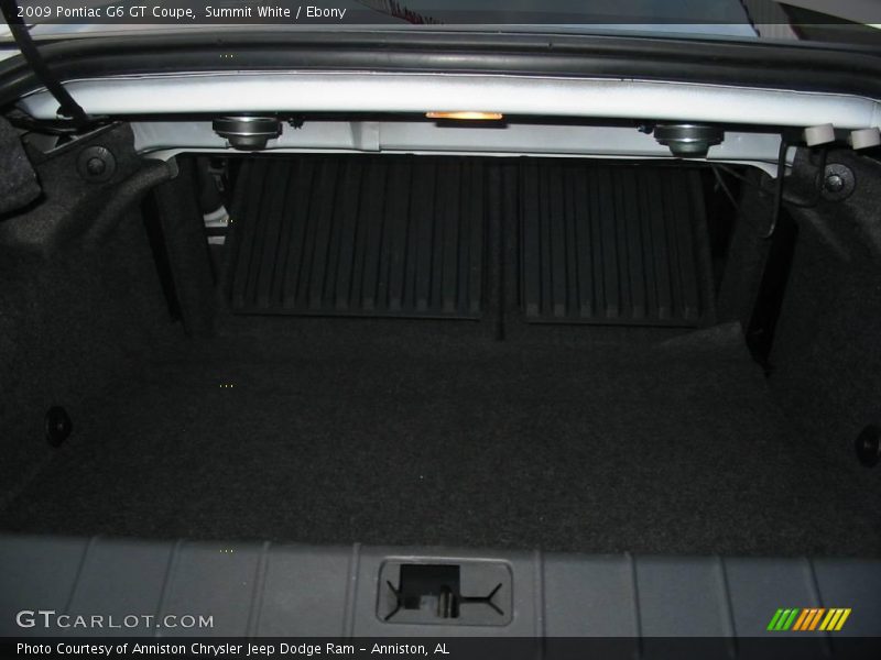 Summit White / Ebony 2009 Pontiac G6 GT Coupe