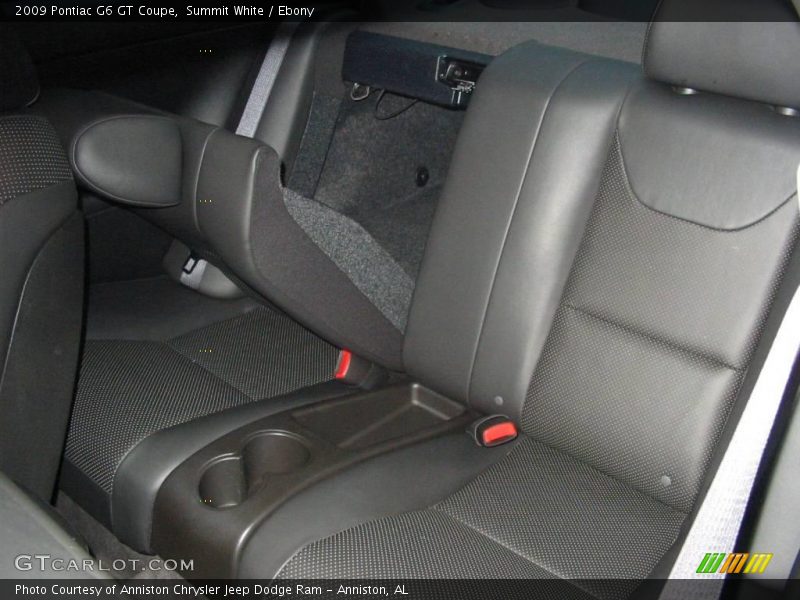 Summit White / Ebony 2009 Pontiac G6 GT Coupe