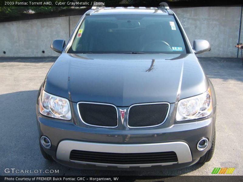 Cyber Gray Metallic / Ebony 2009 Pontiac Torrent AWD