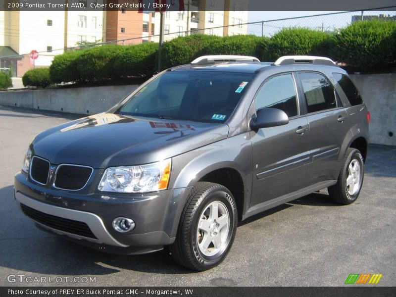 Cyber Gray Metallic / Ebony 2009 Pontiac Torrent AWD