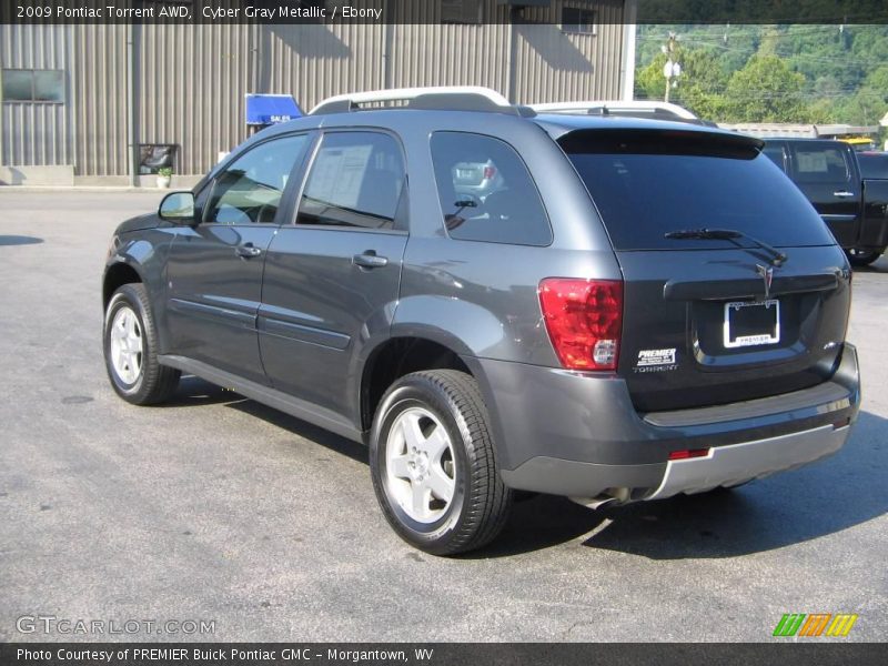 Cyber Gray Metallic / Ebony 2009 Pontiac Torrent AWD