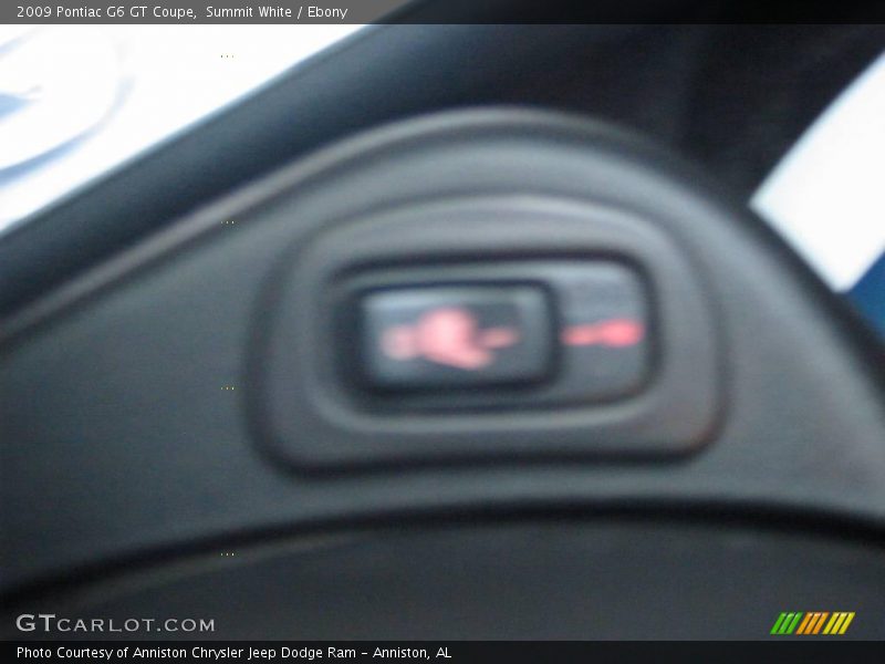 Summit White / Ebony 2009 Pontiac G6 GT Coupe