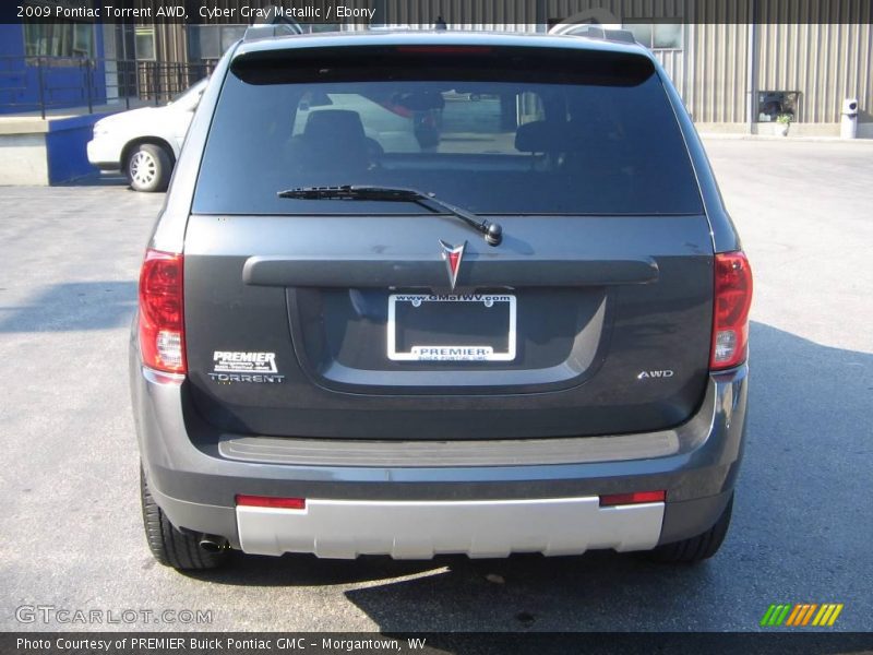 Cyber Gray Metallic / Ebony 2009 Pontiac Torrent AWD