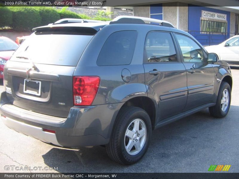 Cyber Gray Metallic / Ebony 2009 Pontiac Torrent AWD