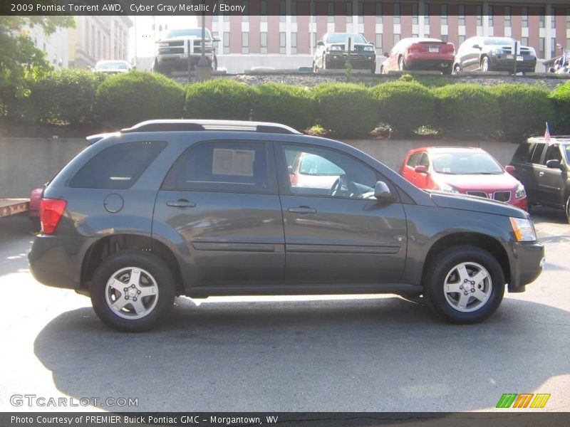 Cyber Gray Metallic / Ebony 2009 Pontiac Torrent AWD