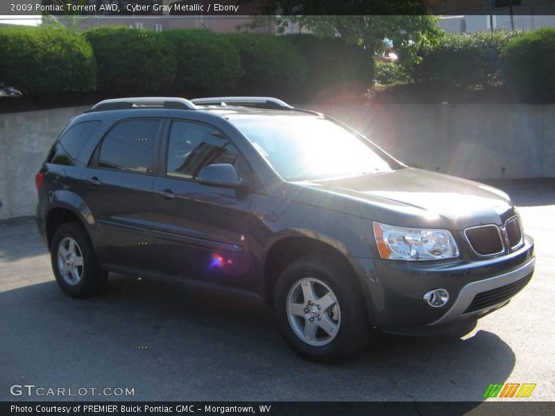 Cyber Gray Metallic / Ebony 2009 Pontiac Torrent AWD