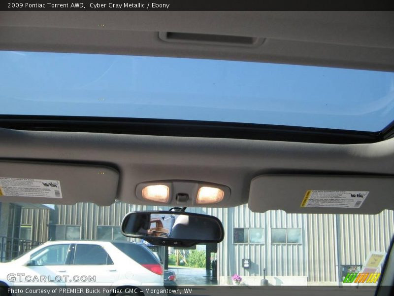 Cyber Gray Metallic / Ebony 2009 Pontiac Torrent AWD