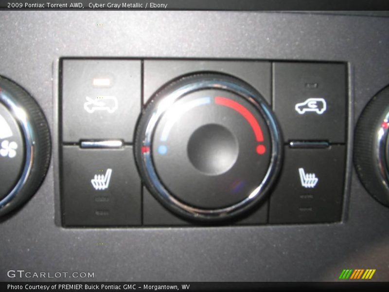 Cyber Gray Metallic / Ebony 2009 Pontiac Torrent AWD