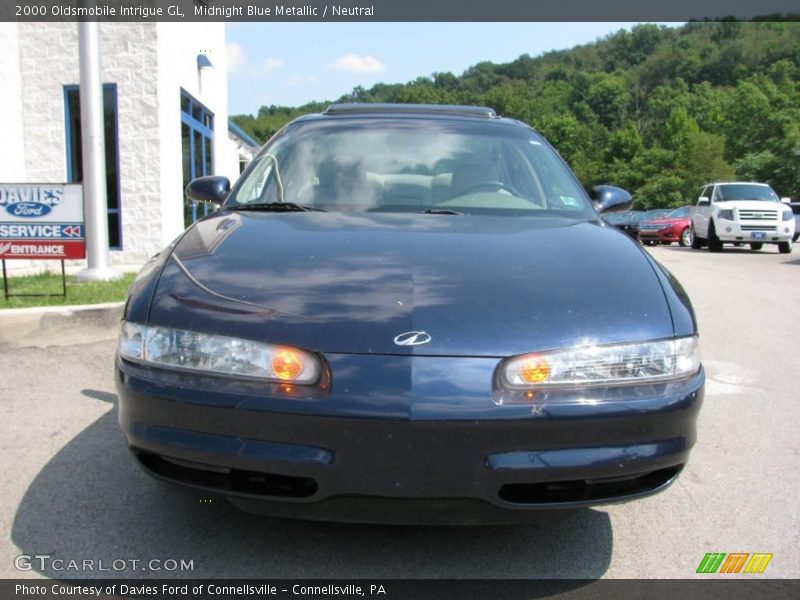 Midnight Blue Metallic / Neutral 2000 Oldsmobile Intrigue GL