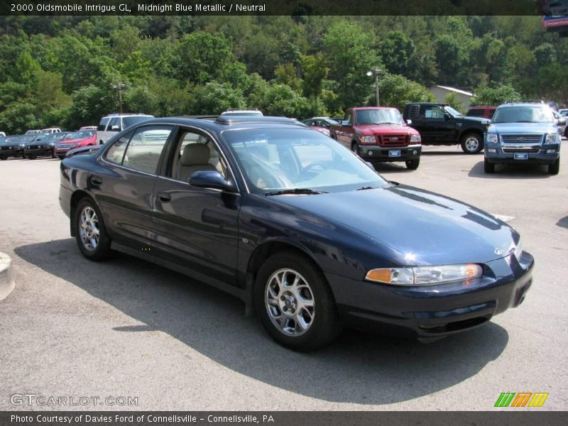 Midnight Blue Metallic / Neutral 2000 Oldsmobile Intrigue GL