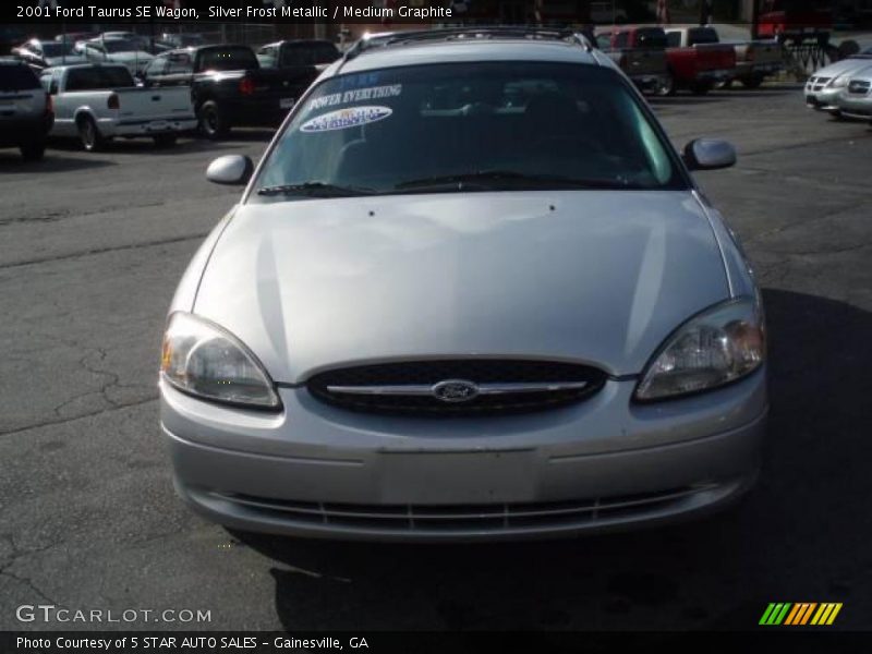 Silver Frost Metallic / Medium Graphite 2001 Ford Taurus SE Wagon