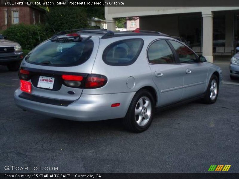 Silver Frost Metallic / Medium Graphite 2001 Ford Taurus SE Wagon