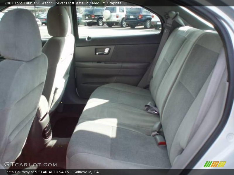 Silver Frost Metallic / Medium Graphite 2001 Ford Taurus SE Wagon