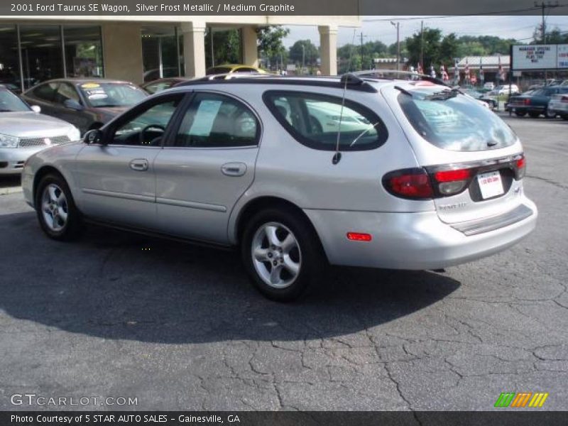 Silver Frost Metallic / Medium Graphite 2001 Ford Taurus SE Wagon