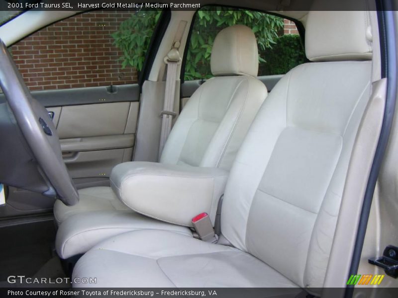 Harvest Gold Metallic / Medium Parchment 2001 Ford Taurus SEL
