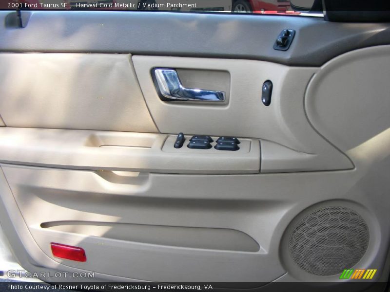 Harvest Gold Metallic / Medium Parchment 2001 Ford Taurus SEL