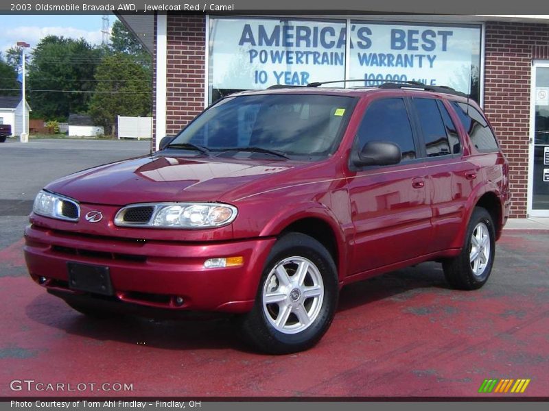 Jewelcoat Red / Camel 2003 Oldsmobile Bravada AWD