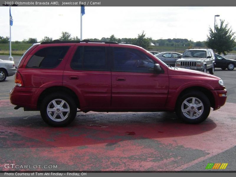 Jewelcoat Red / Camel 2003 Oldsmobile Bravada AWD