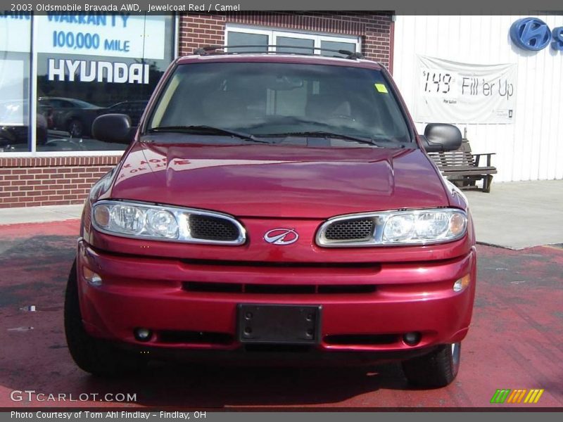 Jewelcoat Red / Camel 2003 Oldsmobile Bravada AWD