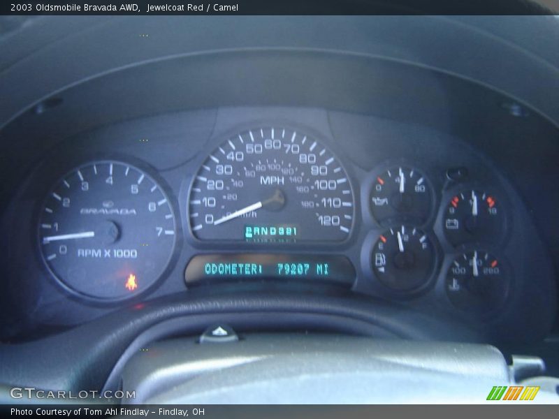 Jewelcoat Red / Camel 2003 Oldsmobile Bravada AWD