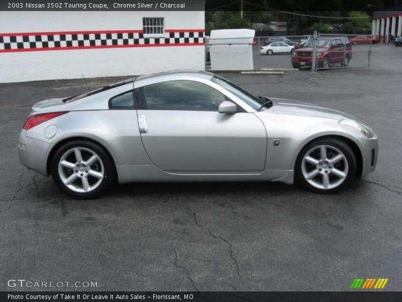 Chrome Silver / Charcoal 2003 Nissan 350Z Touring Coupe