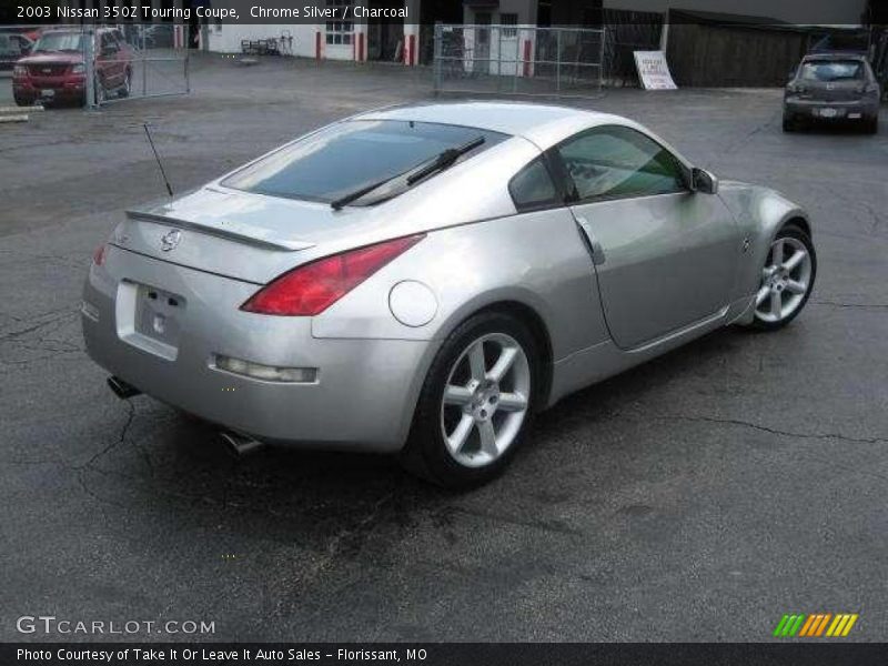 Chrome Silver / Charcoal 2003 Nissan 350Z Touring Coupe