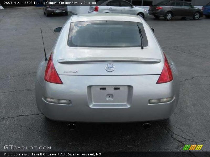 Chrome Silver / Charcoal 2003 Nissan 350Z Touring Coupe