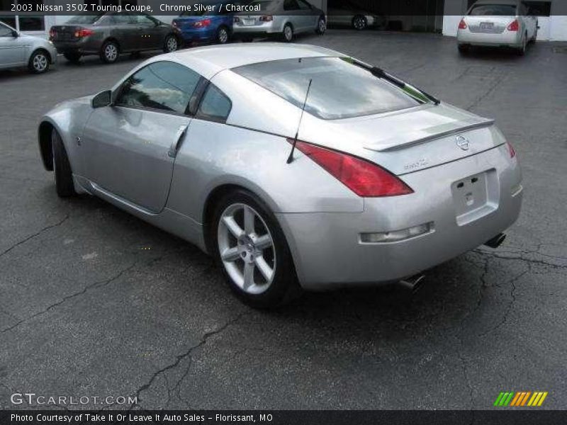 Chrome Silver / Charcoal 2003 Nissan 350Z Touring Coupe