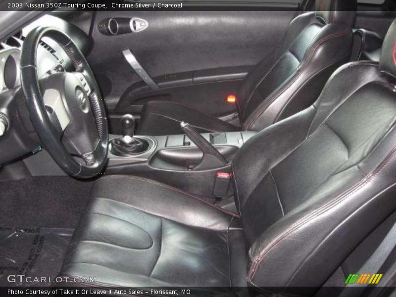 Chrome Silver / Charcoal 2003 Nissan 350Z Touring Coupe