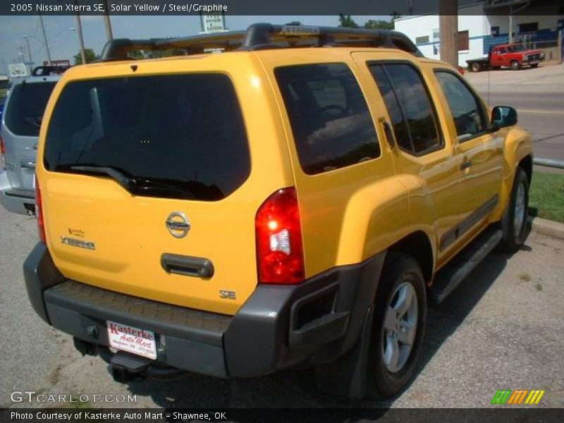 Solar Yellow / Steel/Graphite 2005 Nissan Xterra SE