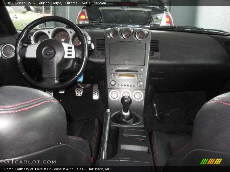 Chrome Silver / Charcoal 2003 Nissan 350Z Touring Coupe