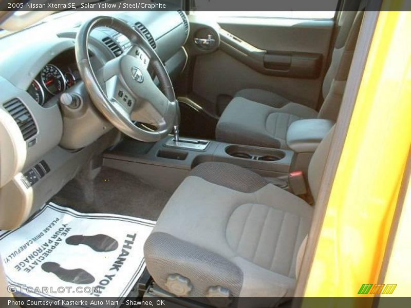 Solar Yellow / Steel/Graphite 2005 Nissan Xterra SE