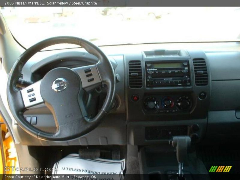Solar Yellow / Steel/Graphite 2005 Nissan Xterra SE