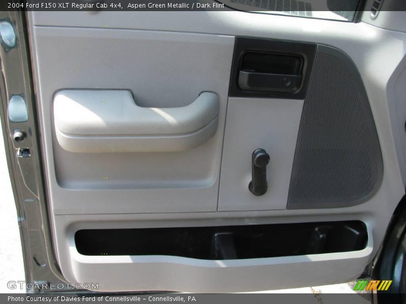 Aspen Green Metallic / Dark Flint 2004 Ford F150 XLT Regular Cab 4x4