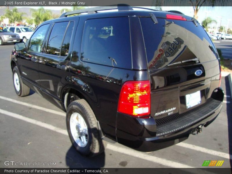Black / Midnight Grey 2005 Ford Explorer XLT