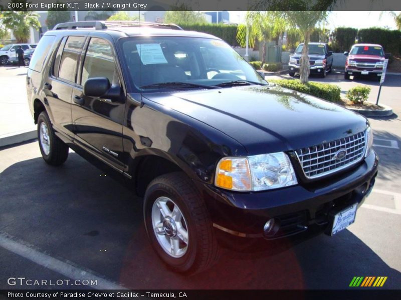 Black / Midnight Grey 2005 Ford Explorer XLT