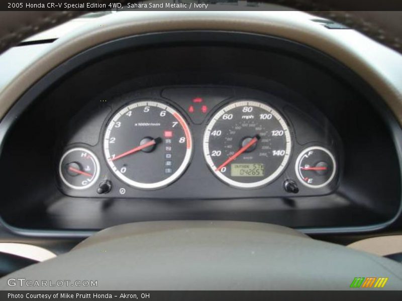 Sahara Sand Metallic / Ivory 2005 Honda CR-V Special Edition 4WD