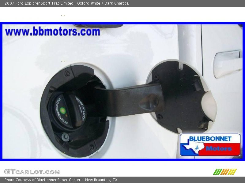 Oxford White / Dark Charcoal 2007 Ford Explorer Sport Trac Limited
