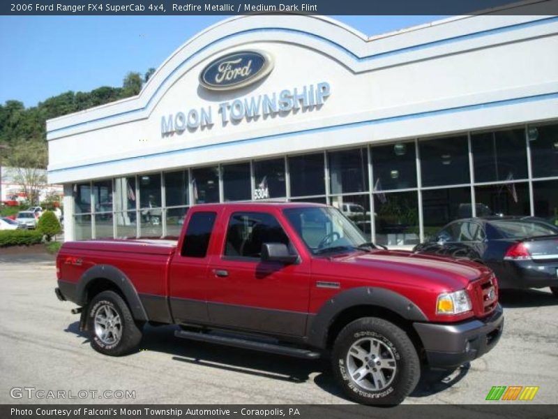 Redfire Metallic / Medium Dark Flint 2006 Ford Ranger FX4 SuperCab 4x4