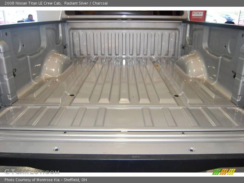 Radiant Silver / Charcoal 2008 Nissan Titan LE Crew Cab