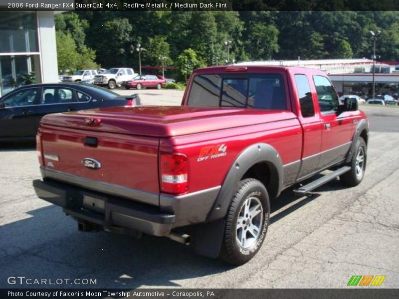 Redfire Metallic / Medium Dark Flint 2006 Ford Ranger FX4 SuperCab 4x4